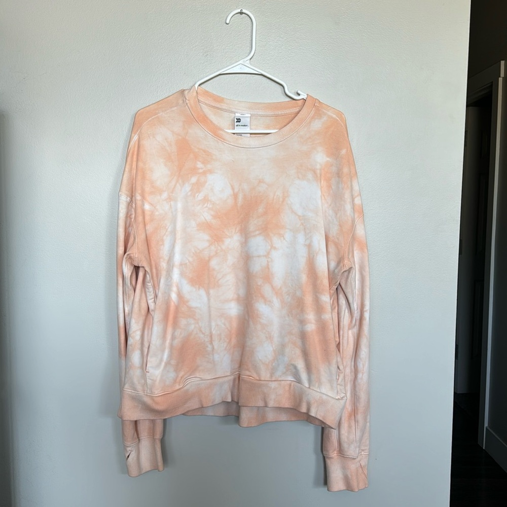 Target all in motion orange sweatshirt